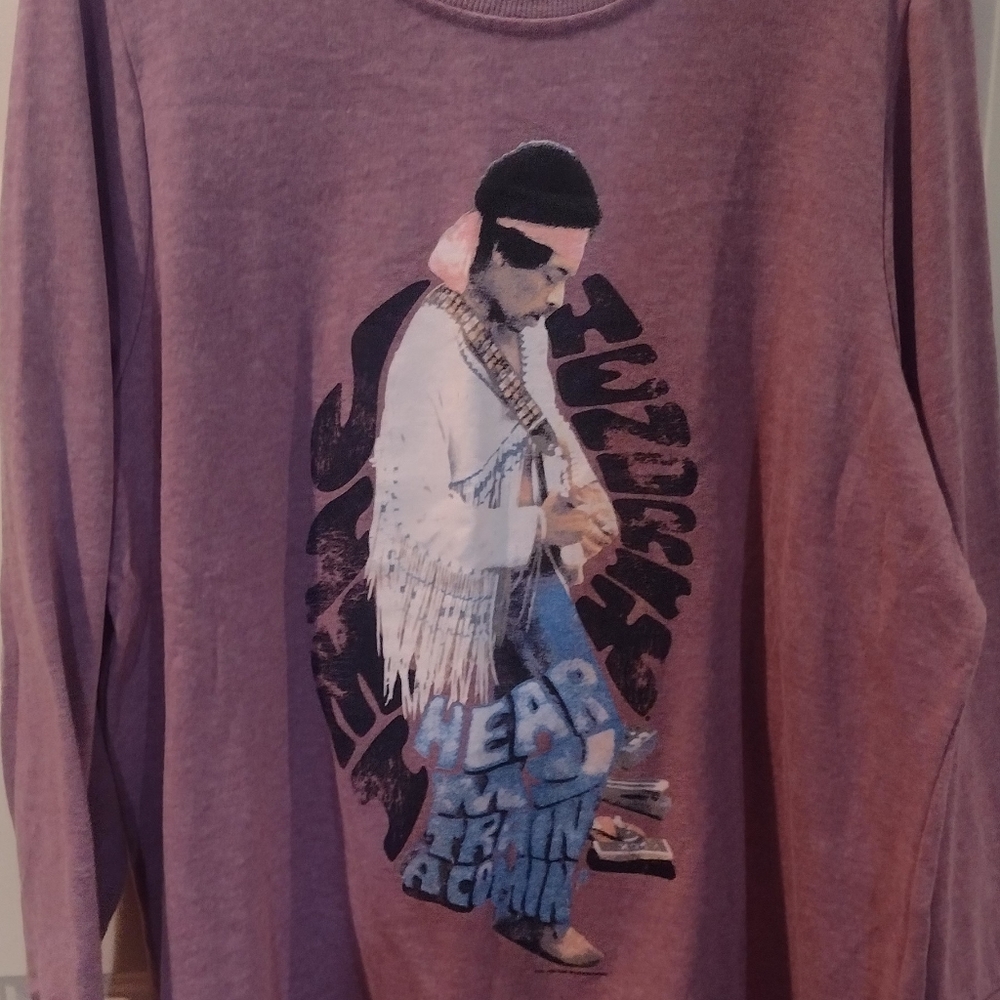 Jim Hendrix Hear my train graphic sweatshirt
